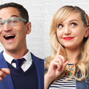Guy Raz and Mindy Thomas