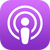May contain an icon of a person with radio waves around their head on a purple background.