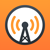 May contain a communications tower icon on an orange background.